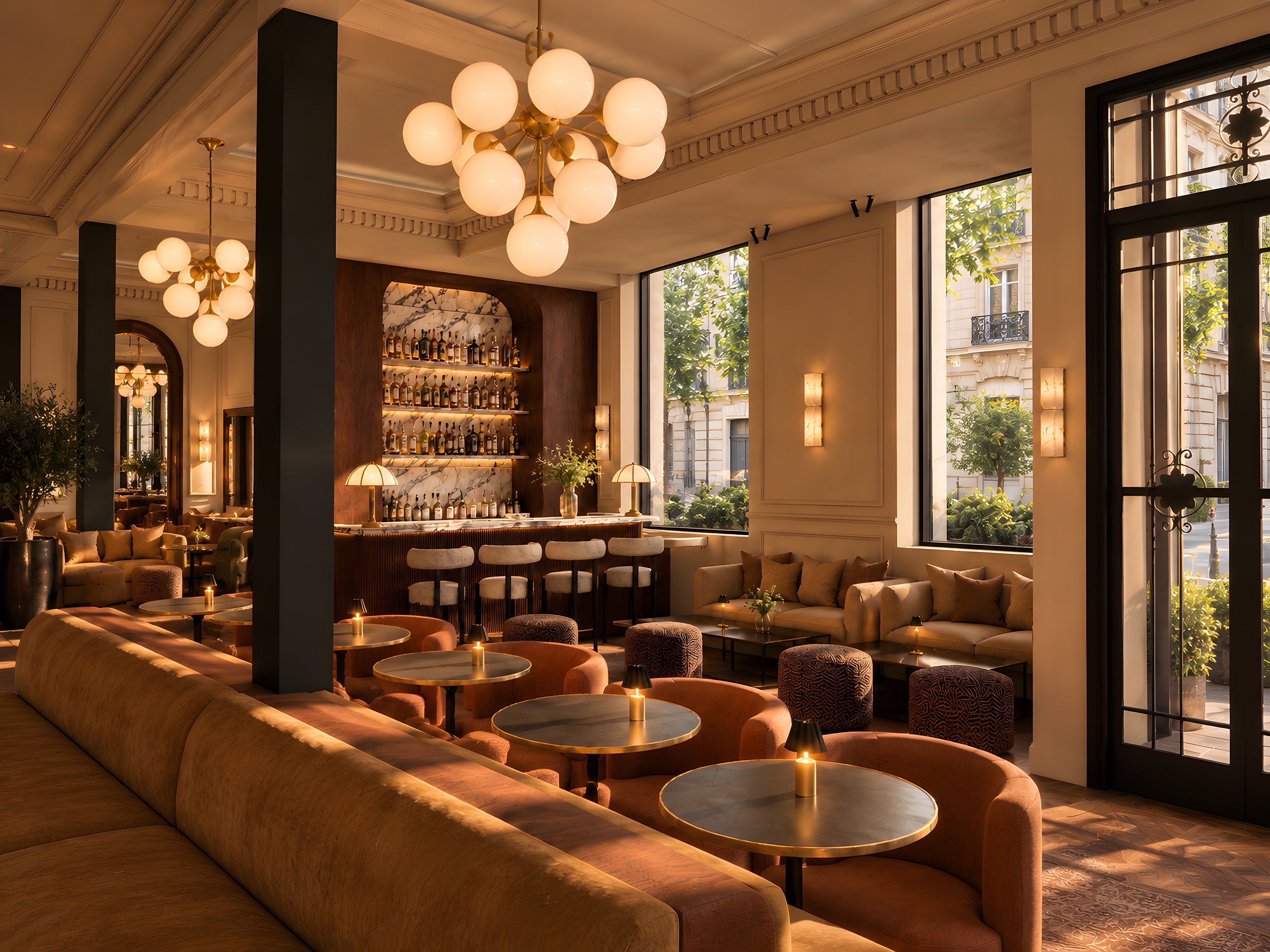 Le grand salon de Maison Dumas