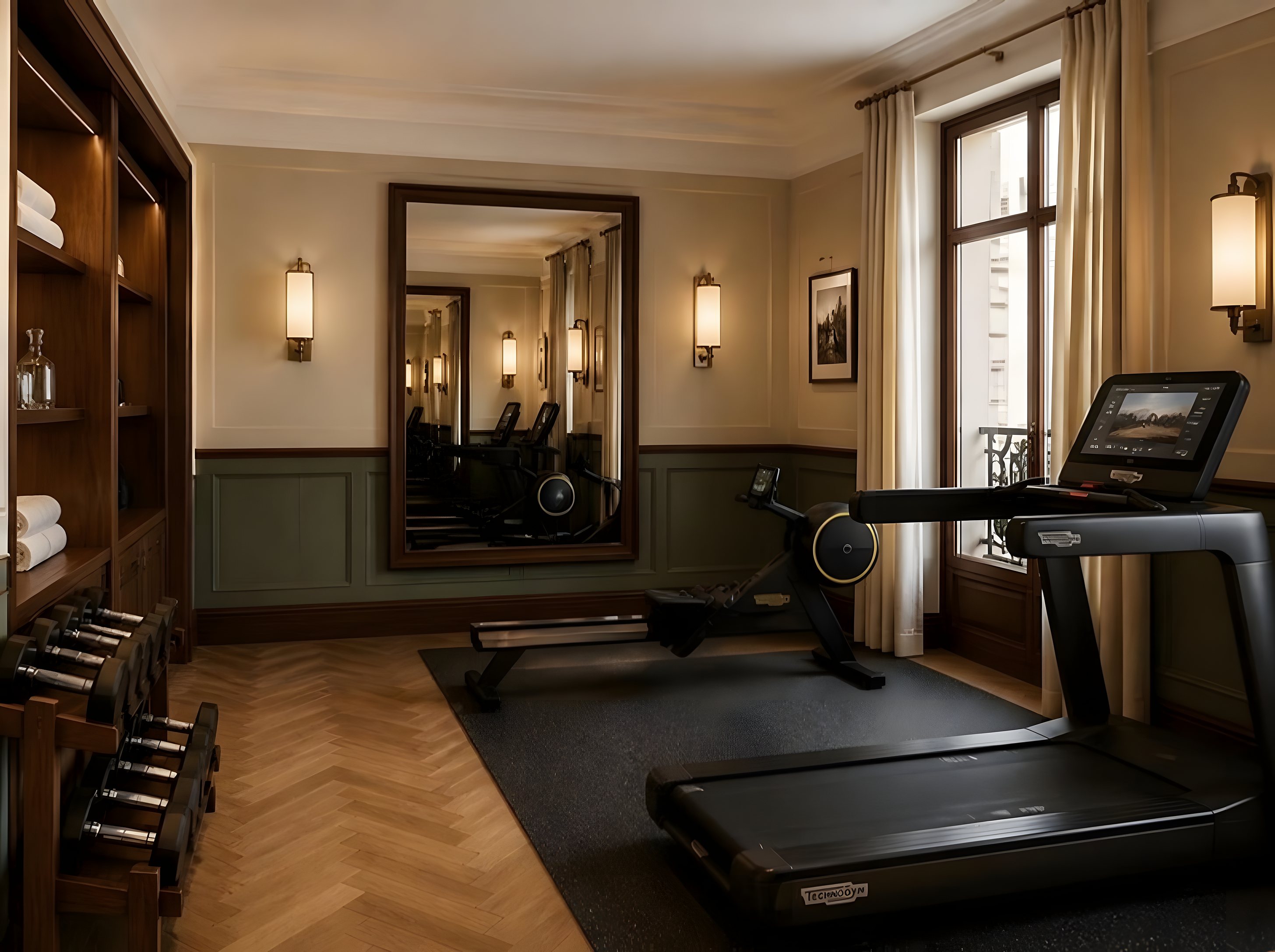 La salle de sport